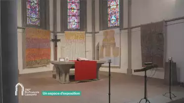 Un espace d&#039;exposition