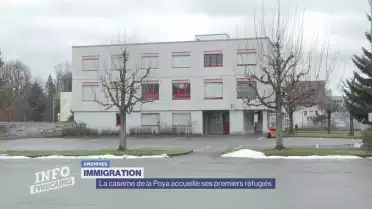 La caserne de la Poya accueille ses premiers réfugiés