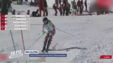 Valentine Macheret aux Universiades