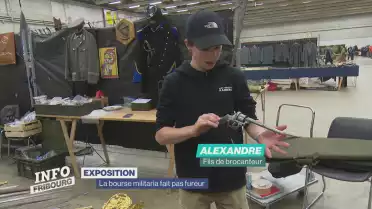 La bourse militaria ne fait pas fureur à Forum Fribourg