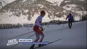 Ski de fond: un Gruérien champion de Suisse