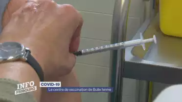Le centre de vaccination de Bulle ferme