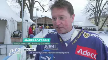 Les anciens de Gottéron et Berne rechaussent les patins