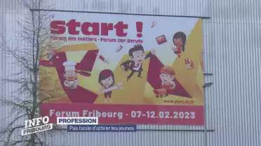 Start ! Le Forum des métiers à Fribourg