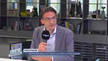 Gerhard Andrey pour mener Les Vert-e-s fribourgeois