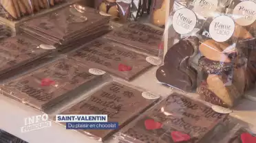 Saint-Valentin : du plaisir en chocolat