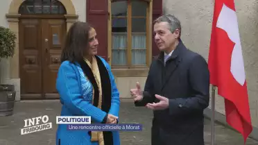 Une rencontre officielle à Morat