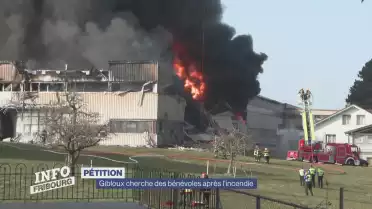 Les alentours du site de l&#039;incendie du Gibloux sont pollués