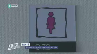 Des serviettes hygiéniques gratuites au CO de Morat