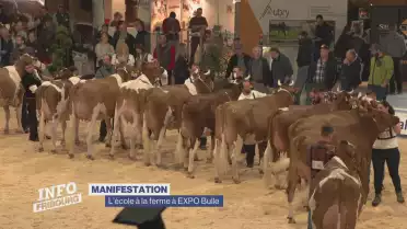 L&#039;école à la ferme à Expo Bulle