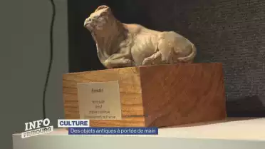 Des objets antiques à portée de main