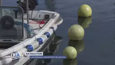 Les bateaux ressortent au printemps