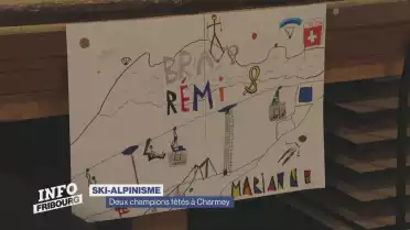 Deux champions fêtés à Charmey