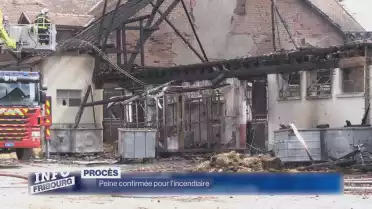 Peine confirmée pour l&#039;incendiaire