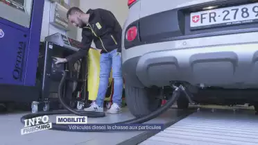 Véhicules diesels: la traque aux particules