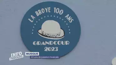40 ans de fidélité au giron des musiques broyardes