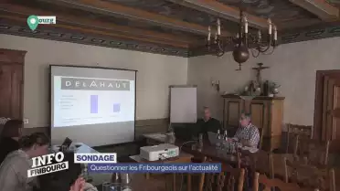 Des sondages pour mesurer le pouls des Fribourgeois