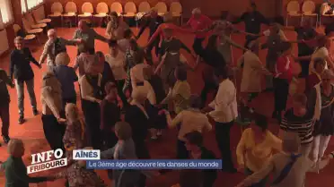 Le 3ème âge découvre les danses du monde