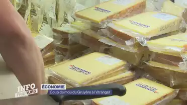 Coup de mou des ventes de gruyère à l&#039;étranger