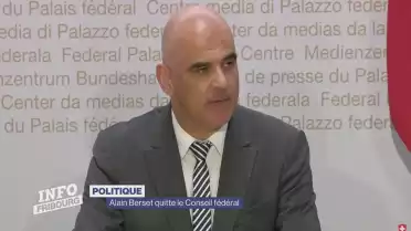 Alain Berset quitte le Conseil fédéral