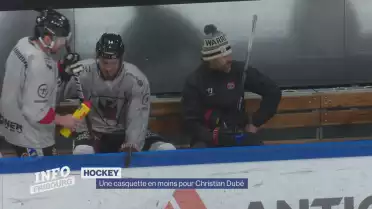 Une casquette en moins pour Christian Dubé