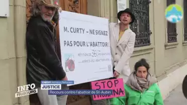 Recours contre l&#039;abattoir de St-Aubin