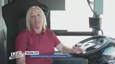 De plus en plus de conductrices aux TPF