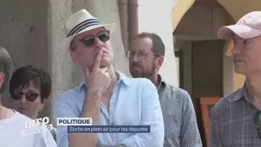 Sortie en plein air pour les députés