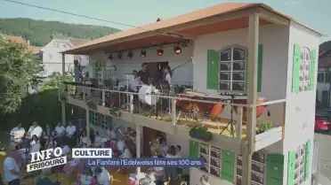 La Fanfare l&#039;Edelweiss fête ses 100 ans