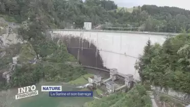 La Sarine et son barrage