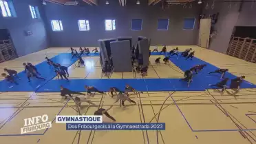 Des fribourgeois à la Gymnaestrada 2023