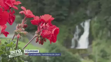 La cascade, l&#039;emblème de Jaun