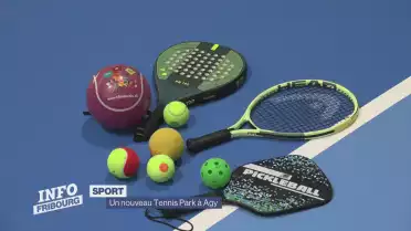 Nouveau tennis park à Agy