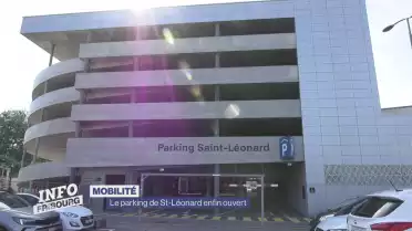 Le parking de St-Léonard enfin ouvert