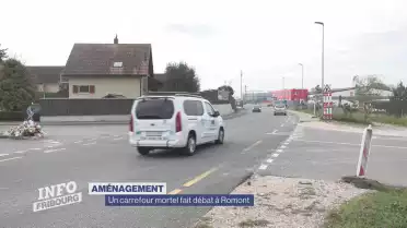 Un carrefour mortel fait débat à Romont