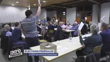 L&#039;UDC se retire du 2ème tour