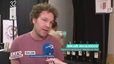 Un champion parmi les vignerons présents à Festivins