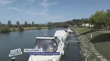 Le canal de la Broye à nouveau ouvert