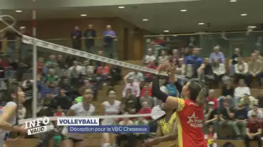 Déception pour le VBC Cheseaux