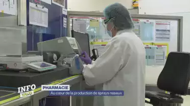 Au cœur de la production de sprays nasaux