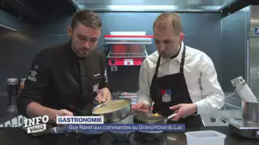 Guy Ravet aux commandes au Grand Hôtel du Lac