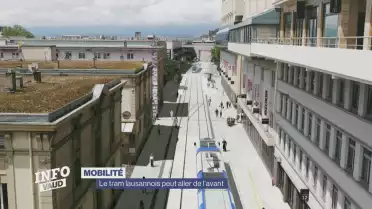 Le tram lausannois peut aller de l&#039;avant