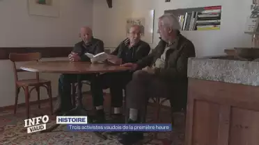 Trois activistes vaudois de la première heure