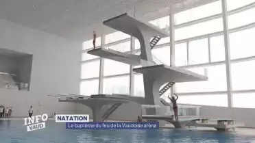 Le baptême du feu de la Vaudoise aréna