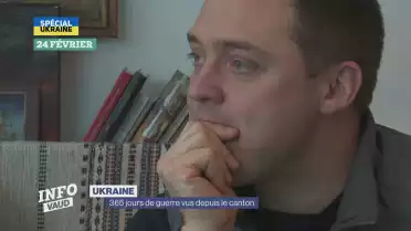 Ukraine, 365 jours de guerre vus depuis le canton