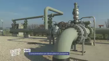 Gaz: consommation frugale à Lausanne