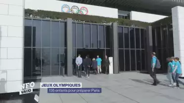 135 enfants à Lausanne pour préparer les JO de Paris