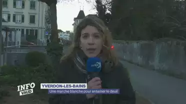 Yverdon, une marche blanche pour entamer le deuil