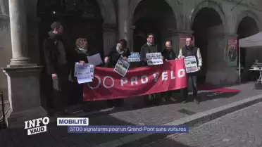 3&#039;700 signatures pour un Grand-Pont sans voitures