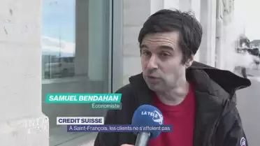 À Lausanne, les clients de Credit Suisse ne s'affolent pas